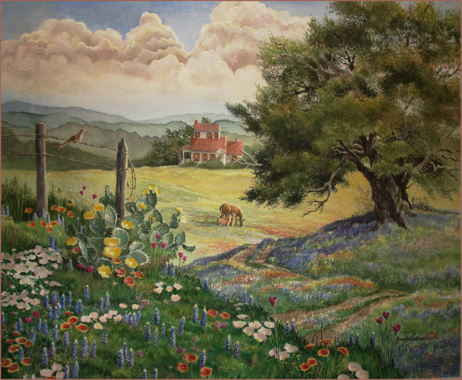 Image of Spring Country by Jane Felts Mauldin